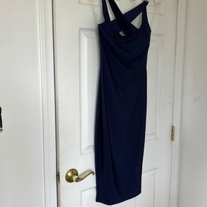 NWT navy hot Miami styles midi dress